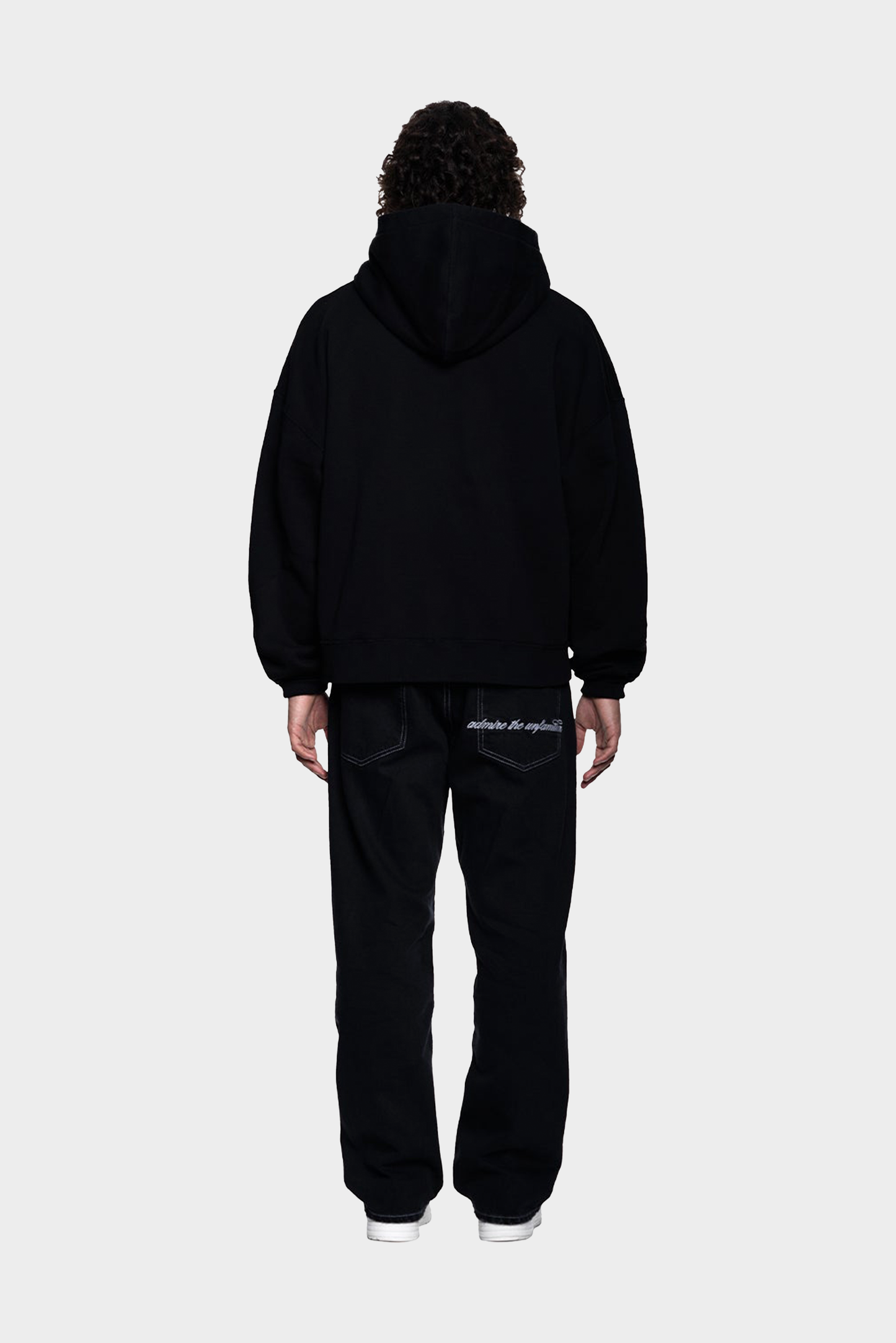 CENTAURI B ZIP HOODIE BLACK