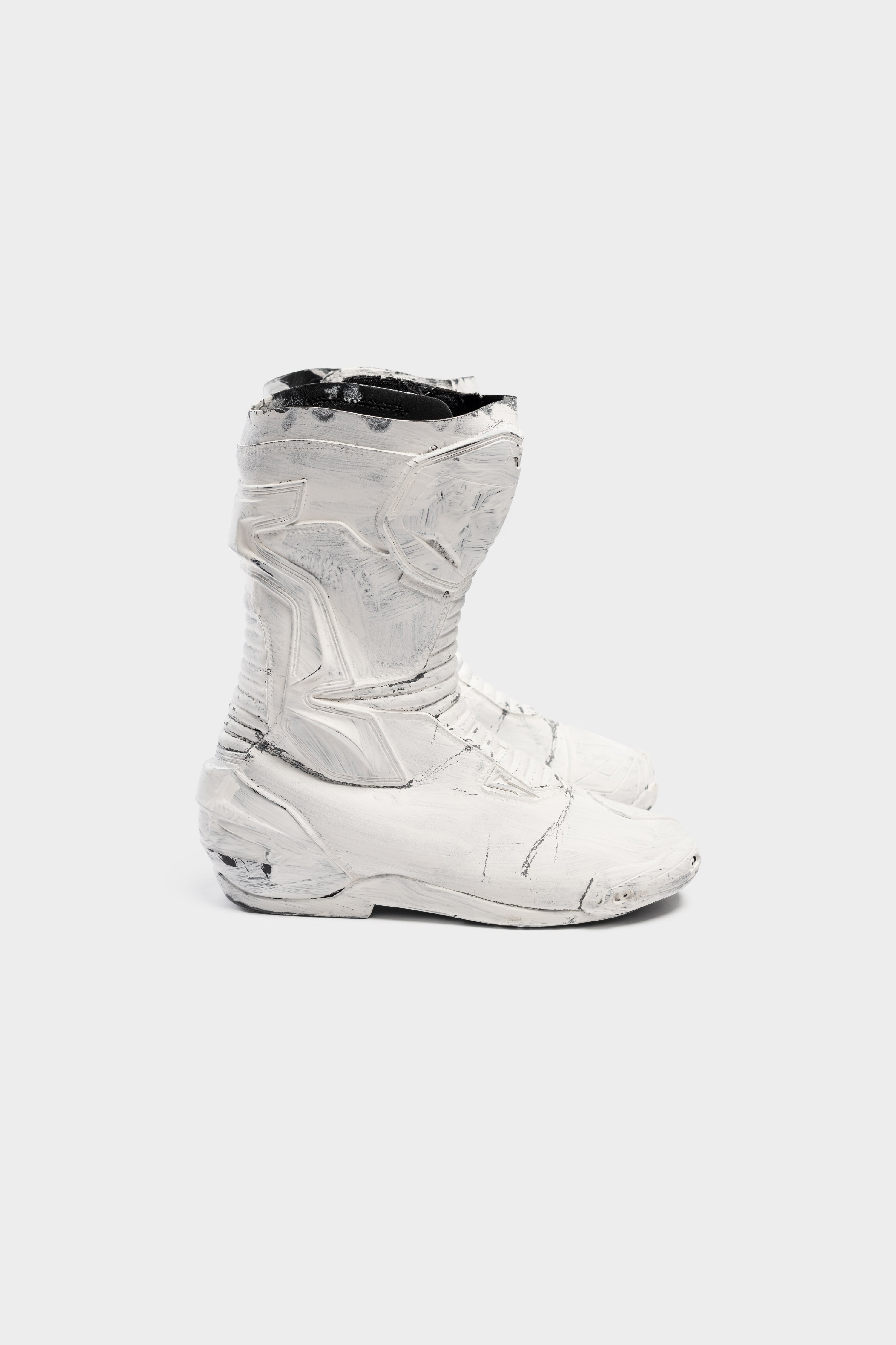 RACE BOOTS WHITE