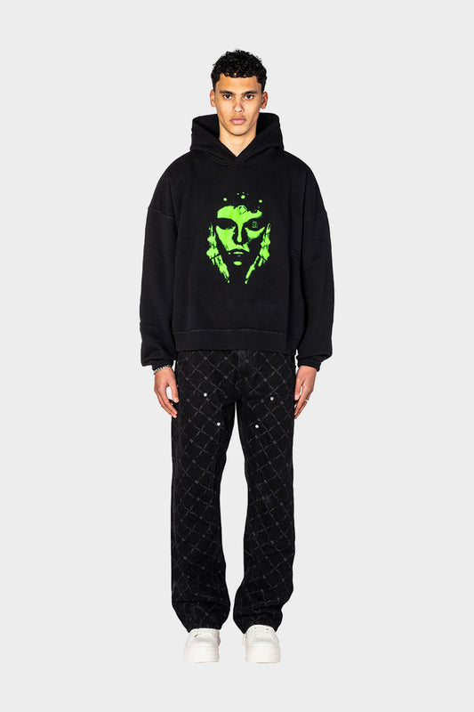 ALIEN HOODIE GREEN